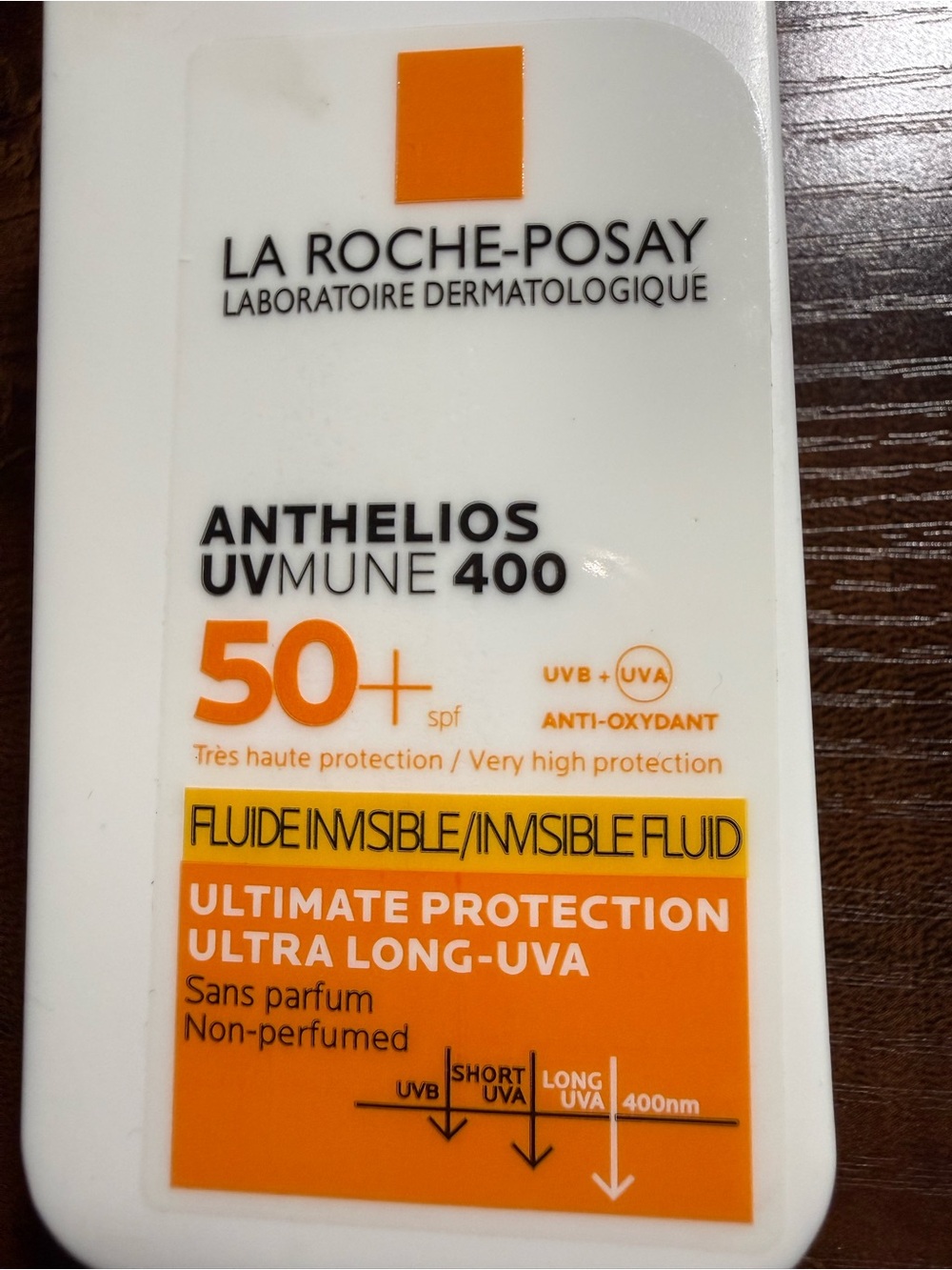 La Roche-Posay Anthelios UVmune 400 SPF 50+ Invisible Fluid - 50 ml - Picture 2 of 4